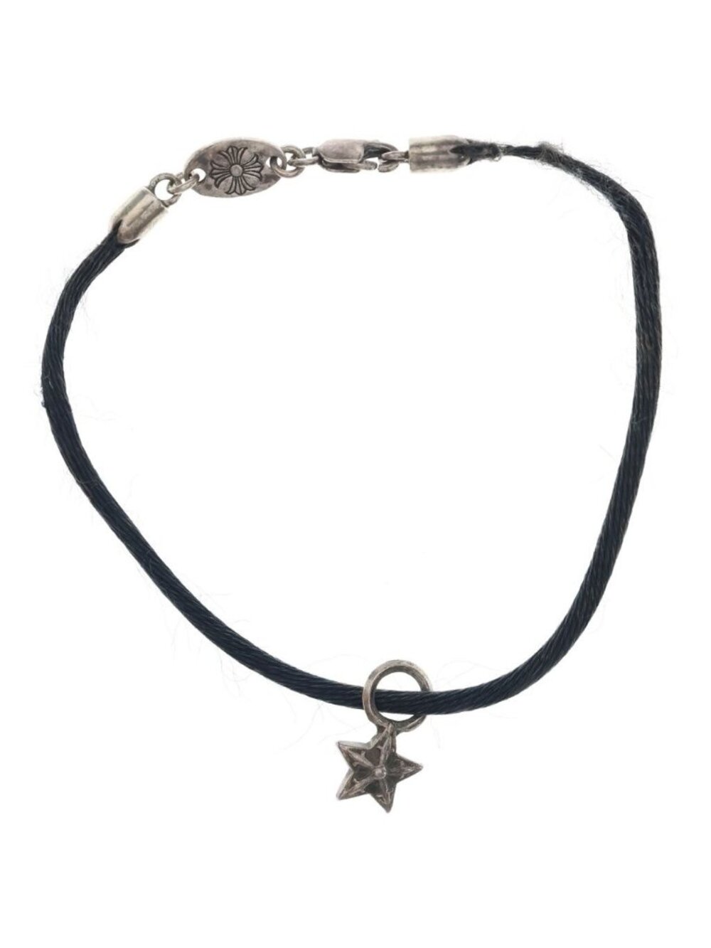 Chrome Hearts Star KZ Bracelet Silver Black